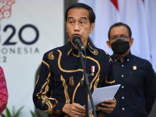 El presidente de Indonesia Joko Widodo