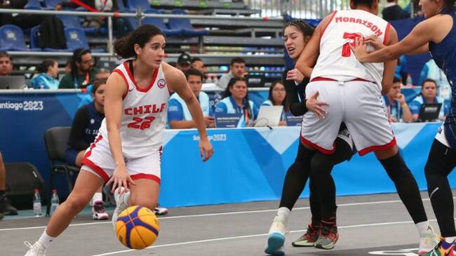 selección femenina básquetbol 3x3 - santiago 2023 - juegos panamericanos - medalla de oro - tercer lugar