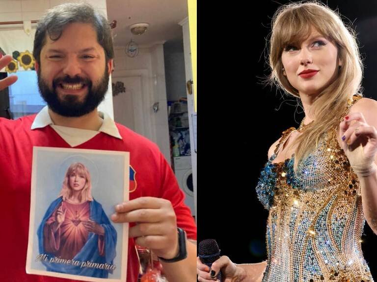 Presidente Boric bromea con que le pidió a Taylor Swift que incluya a Chile en «The Eras Tour»