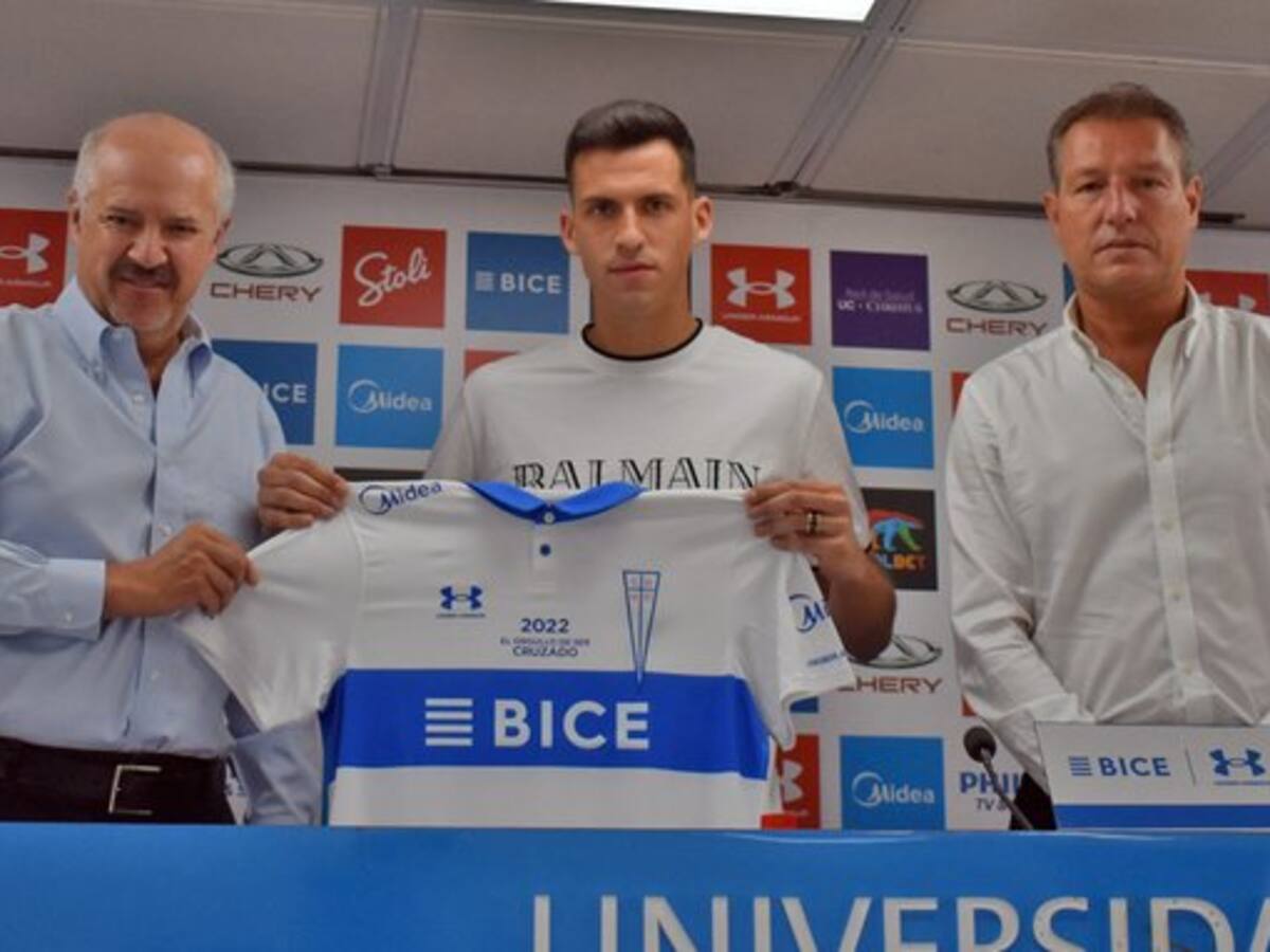 Nehuén Paz fue presentado en la UC: «La Católica es un club modelo en Sudamérica, no había mucho que pensar»
