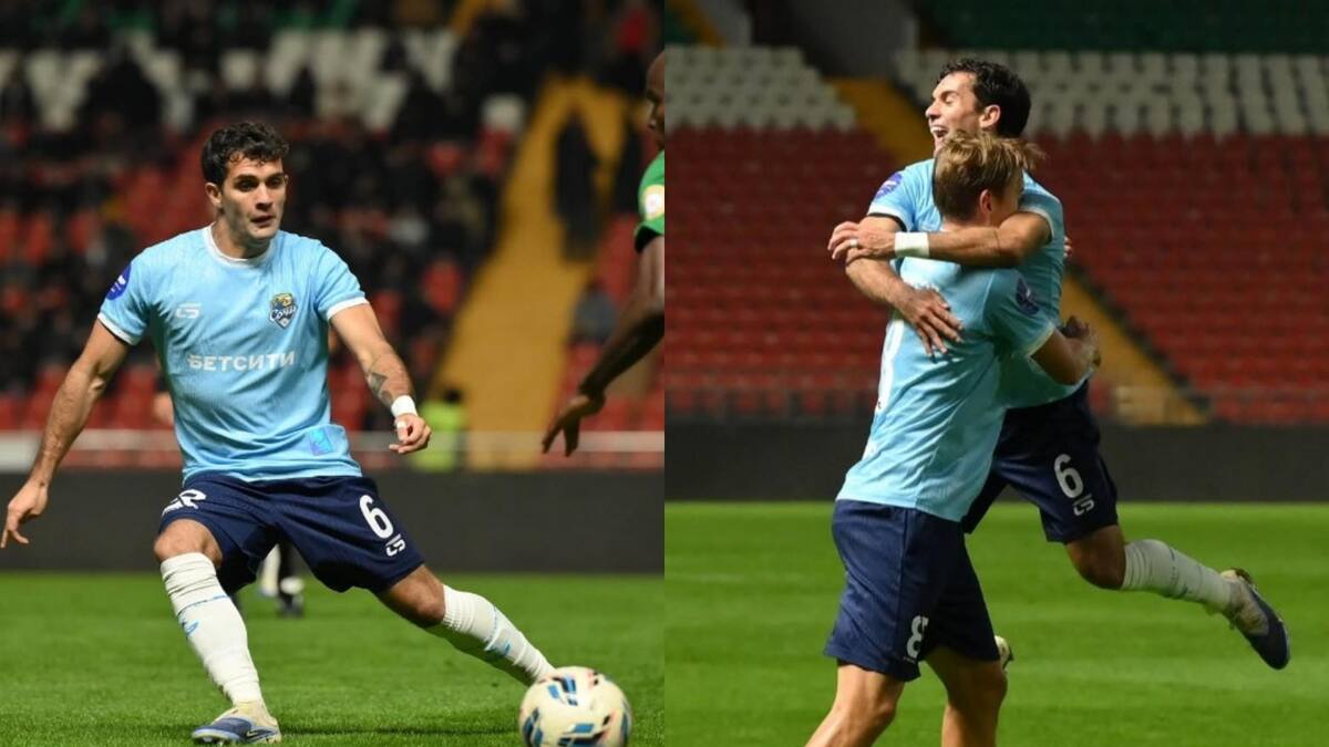 Ignacio Saavedra vuelve al gol en Rusia: ex UC marcó su tercer tanto de la temporada
