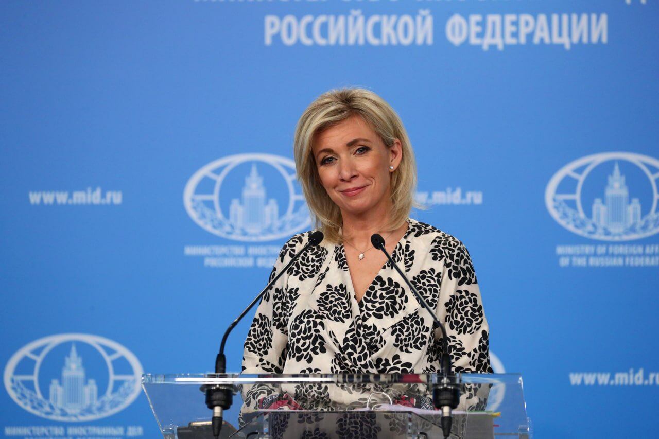 La vocera del ministerio de relaciones exteriores de Rusia, María Zajárova