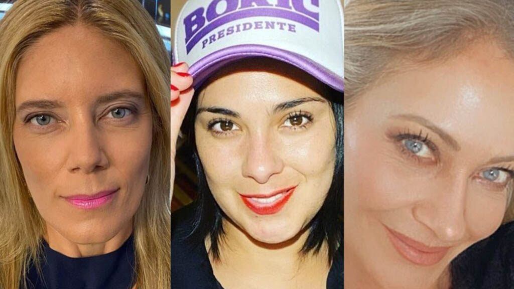 Mónica Rincón, Karol Cariola y Marcela Vacarezza