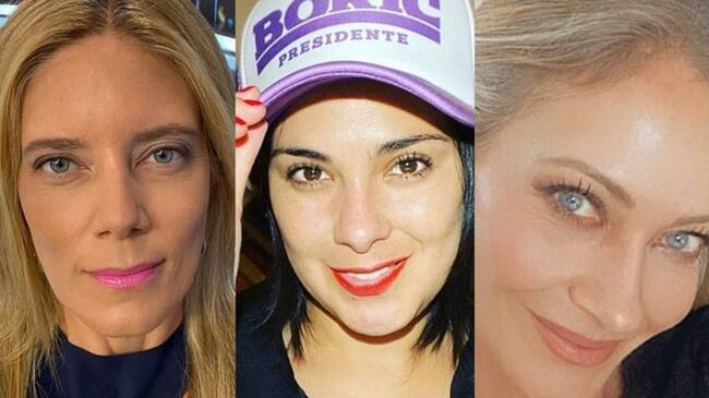 Mónica Rincón, Karol Cariola y Marcela Vacarezza