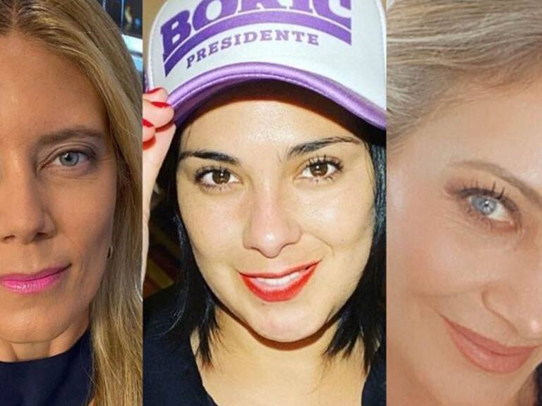 Mónica Rincón, Karol Cariola y Marcela Vacarezza