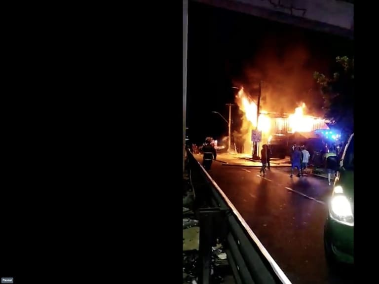 Incendio en fábrica de mote en San Ramón dejó una persona fallecida