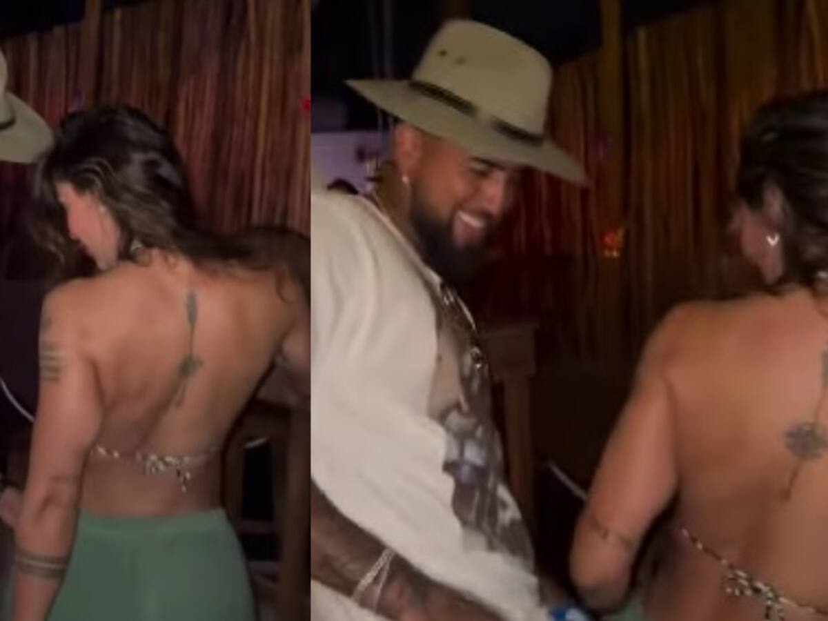 Arturo Vidal sorprende con sensual baile con su novia