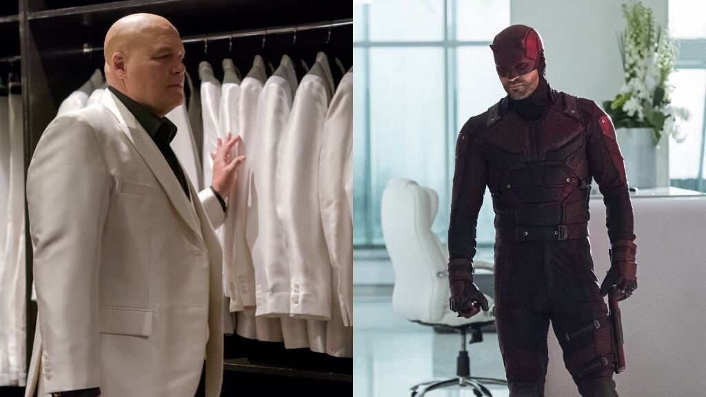 Daredevil y Kingpin - serie Echo - Disney - Marvel
