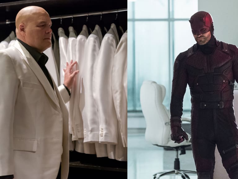 Daredevil y Kingpin - serie Echo - Disney - Marvel