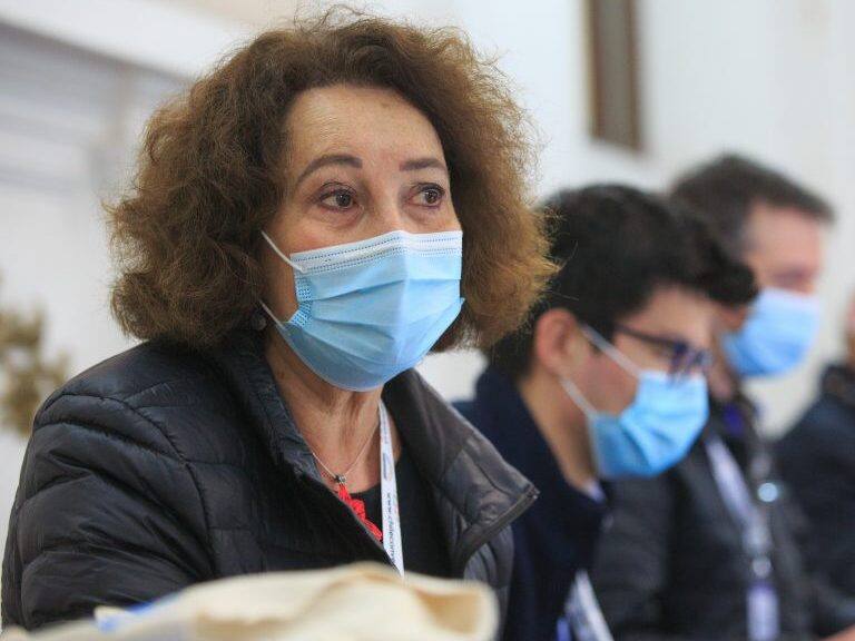 27 de Julio 2021 / SANTIAGOSesión de la Convención Constitucional en el Ex Congreso
En la foto: Patricia Politzer
FOTO: DIEGO MARTIN / AGENCIAUNO