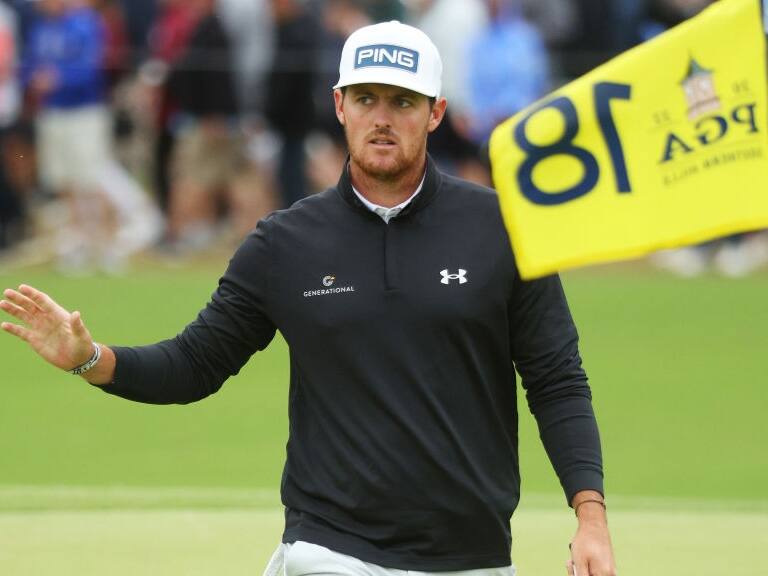 Mito Pereira es líder en solitario del PGA Championship de cara a la última vuelta del campeonato