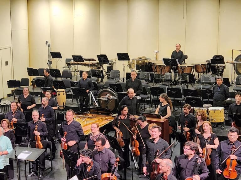 Obra de Andrés Alcalde se alza como hito en la Sinfónica Nacional