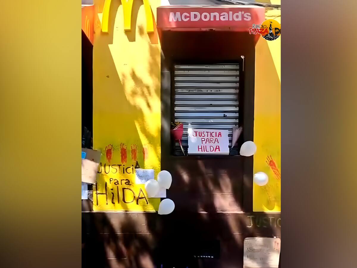 Cierran indefinidamente McDonald’s de República tras destrozos en manifestaciones por trabajadora muerta