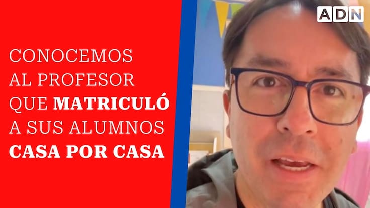 Profesor de Cabildo que se hizo viral en Tik Tok por matricular alumnos casa por casa: “Se ha prestado para la discusión de cómo se viven las distintas realidades educativas en nuestro país”