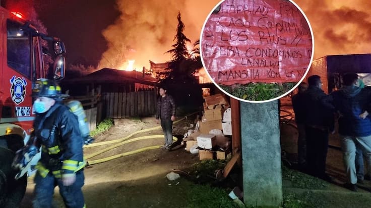 Nuevo ataque incendiario en la macrozona sur: desconocidos queman vivienda en Contulmo