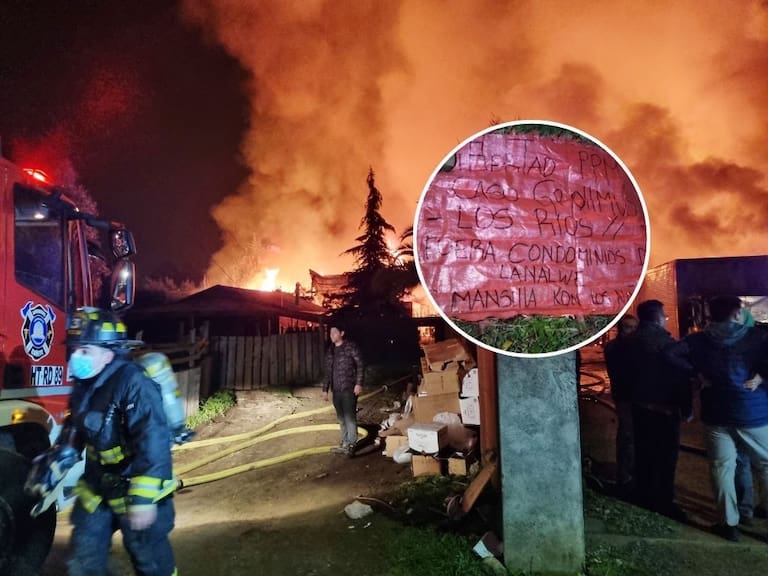 Nuevo ataque incendiario en la macrozona sur: desconocidos queman vivienda en Contulmo