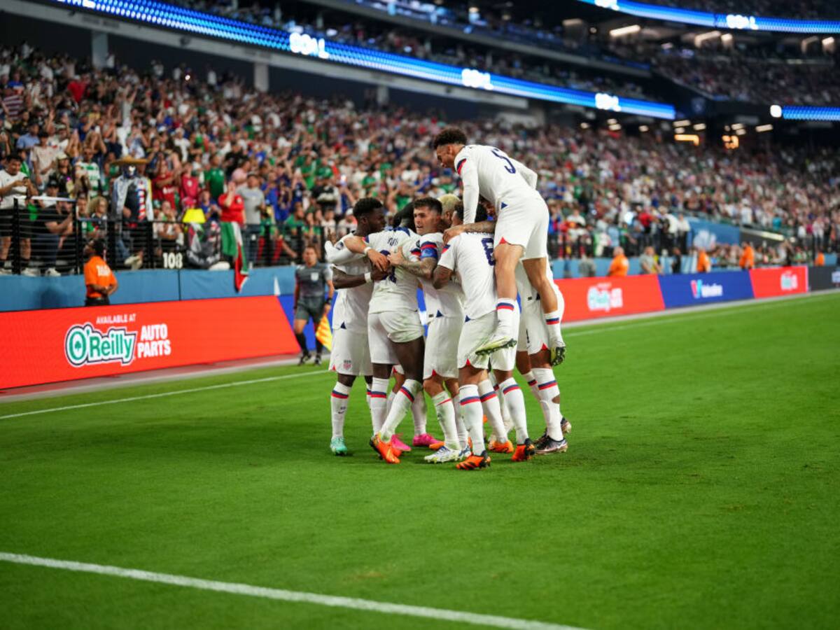 Estados Unidos goleó a México en la Liga de las Naciones