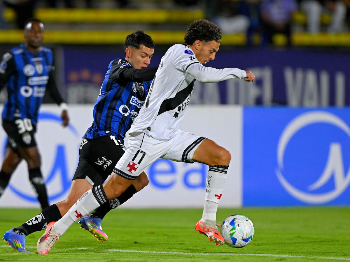 Matías Fernández fue titular en la goleada de Independiente del Valle sobre Vasco da Gama por Copa Sudamericana