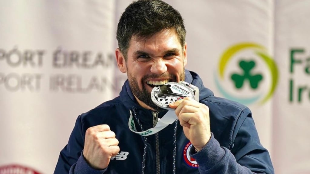 Rodrigo Rojas llega al top 3 del ranking mundial de karate tras ser subcampeón en la Premier League de Dublín