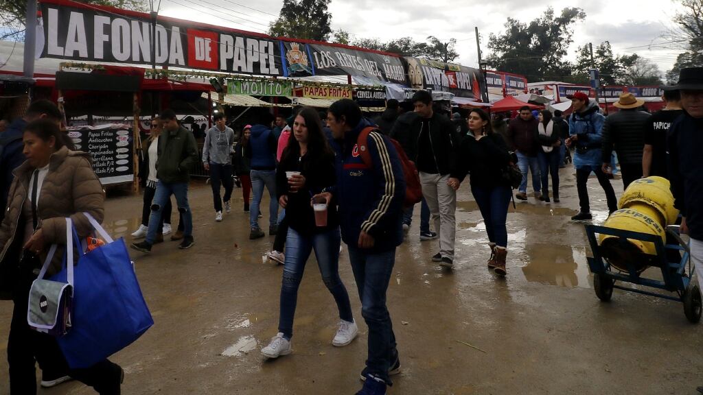 Lluvia en Fiestas Patrias