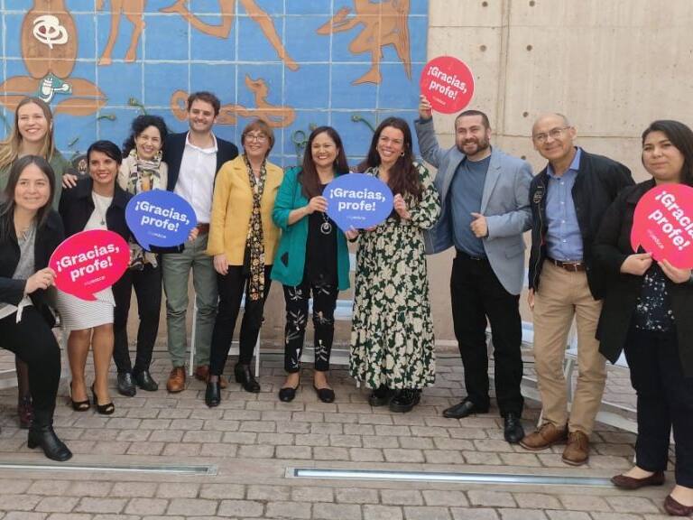 Francisca Elgueta y Manuel Puebla son reconocidos con el premio Global Teacher Prize Chile 2022