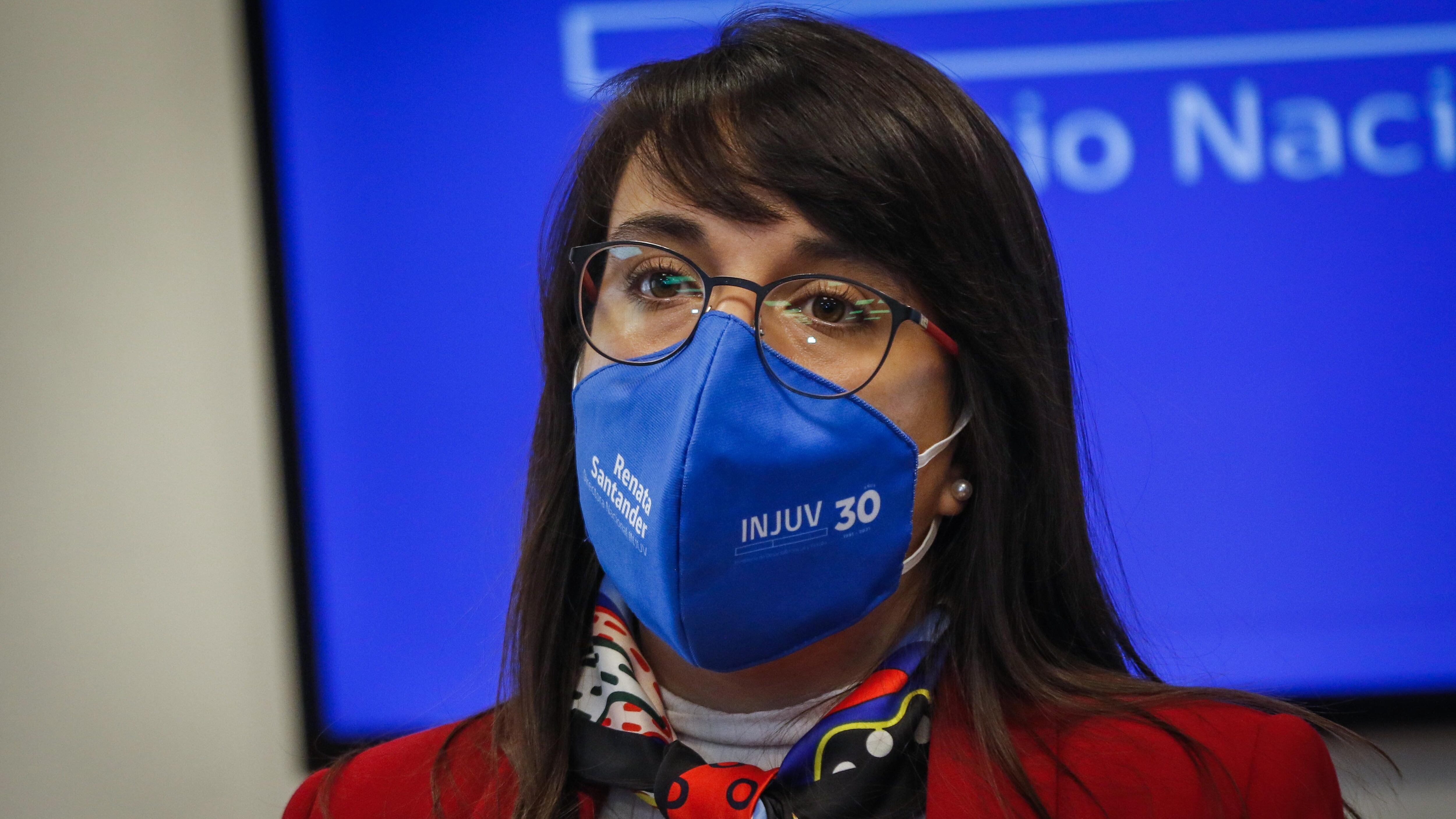 26 de mayo del 2021/SANTIAGOLa Directora nacional del Injuv, Renata Santander y el director nacional del Sernac, Lucas del Villar informan los resultados de estudio de endeudamiento juvenil.
FOTO: SEBASTIAN BELTRAN GAETE/AGENCIAUNO