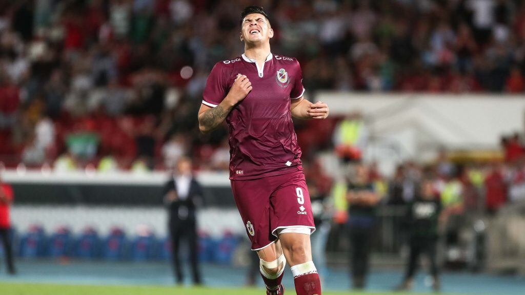 23 DE ENERO DE 2020/SANTIAGOLanzamientos penales Steffan Pino, durante el partido vlido por la finaal de la Liguilla de Primera B por el ascenso, entre Deportes La Serena y Deportes Temuco, disputado en el Estadio Nacional.
FOTO: SEBASTIAN ORIA/AGENCIAUNO