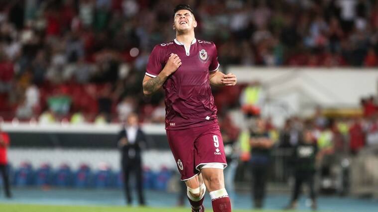 23 DE ENERO DE 2020/SANTIAGOLanzamientos penales Steffan Pino, durante el partido vlido por la finaal de la Liguilla de Primera B por el ascenso, entre Deportes La Serena y Deportes Temuco, disputado en el Estadio Nacional.
FOTO: SEBASTIAN ORIA/AGENCIAUNO