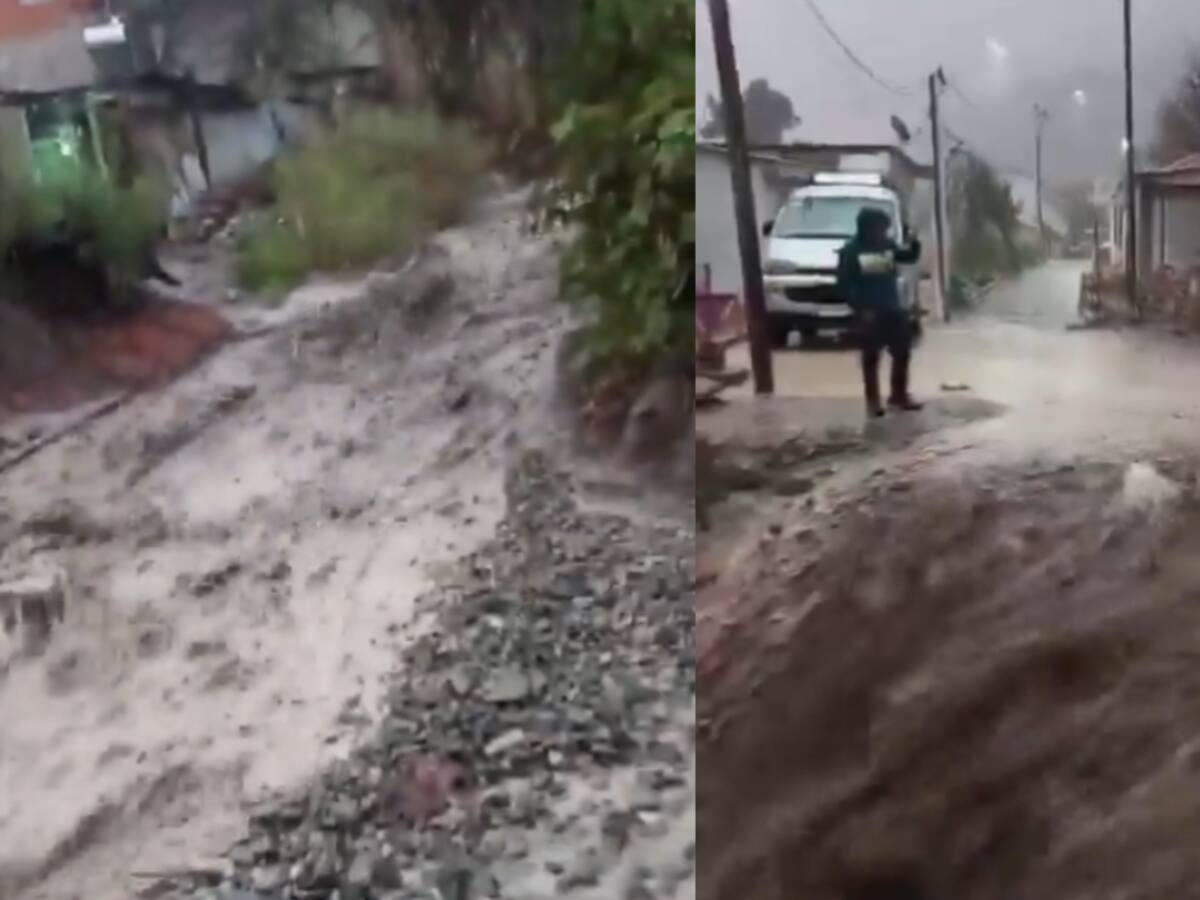 Reportan activación de quebrada en Tarapacá: Bomberos se encuentra monitoreando por posible afectación a viviendas