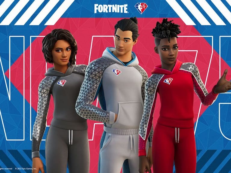 Fortnite se une con la NBA en celebración del 75 aniversario y fin de semana del All-Star