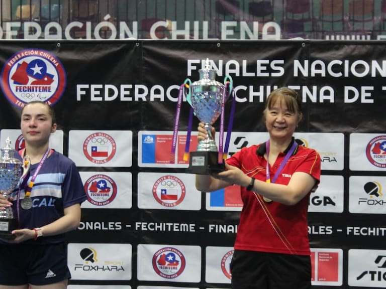El espectacular cierre de año de Tania Zeng: campeona en los Juegos Bolivarianos y también del Nacional de tenis de mesa