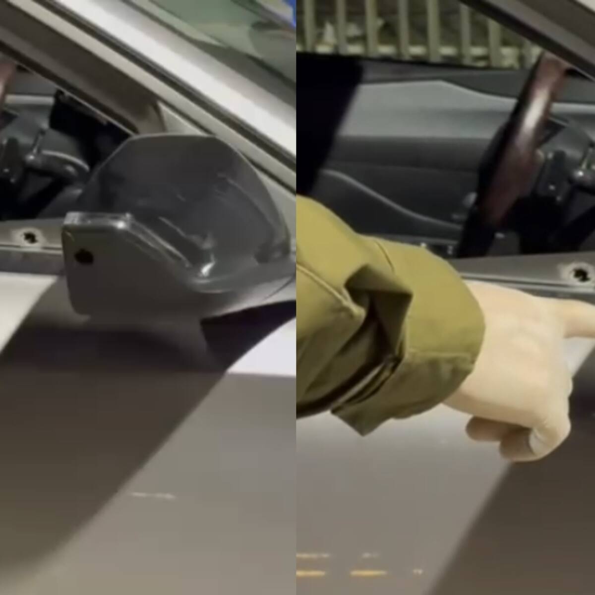 Persecución a tiros en Macul: sujetos dispararon contra Carabineros, huyeron y abandonaron auto con restos de sangre