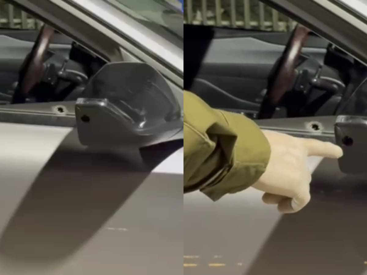 Persecución a tiros en Macul: sujetos dispararon contra Carabineros, huyeron y abandonaron auto con restos de sangre