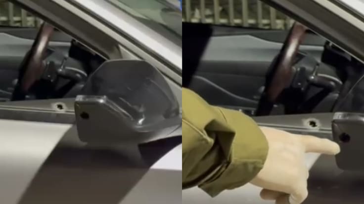 Persecución a tiros en Macul: sujetos dispararon contra Carabineros, huyeron y abandonaron auto con restos de sangre