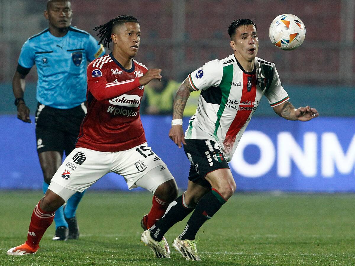 Palestino e Independiente Medellín repartieron puntos en la ida de la Copa Sudamericana