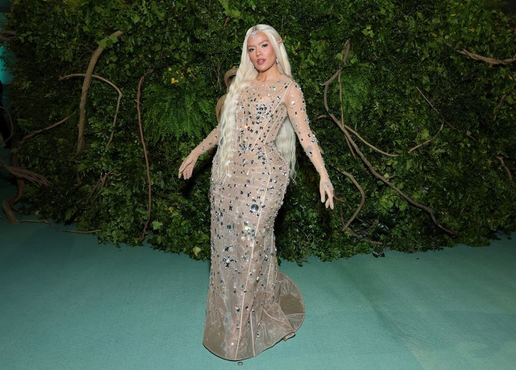 NEW YORK, NEW YORK - MAY 06: Karol G attends The 2024 Met Gala Celebrating "Sleeping Beauties: Reawakening Fashion" at The Metropolitan Museum of Art on May 06, 2024 in New York City. (Photo by Cindy Ord/MG24/Getty Images for The Met Museum/Vogue)