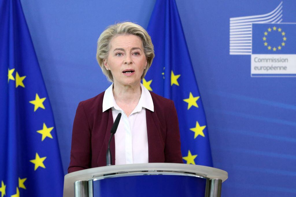 La titular de la Comisión Europea, Ursula Von Der Leyen