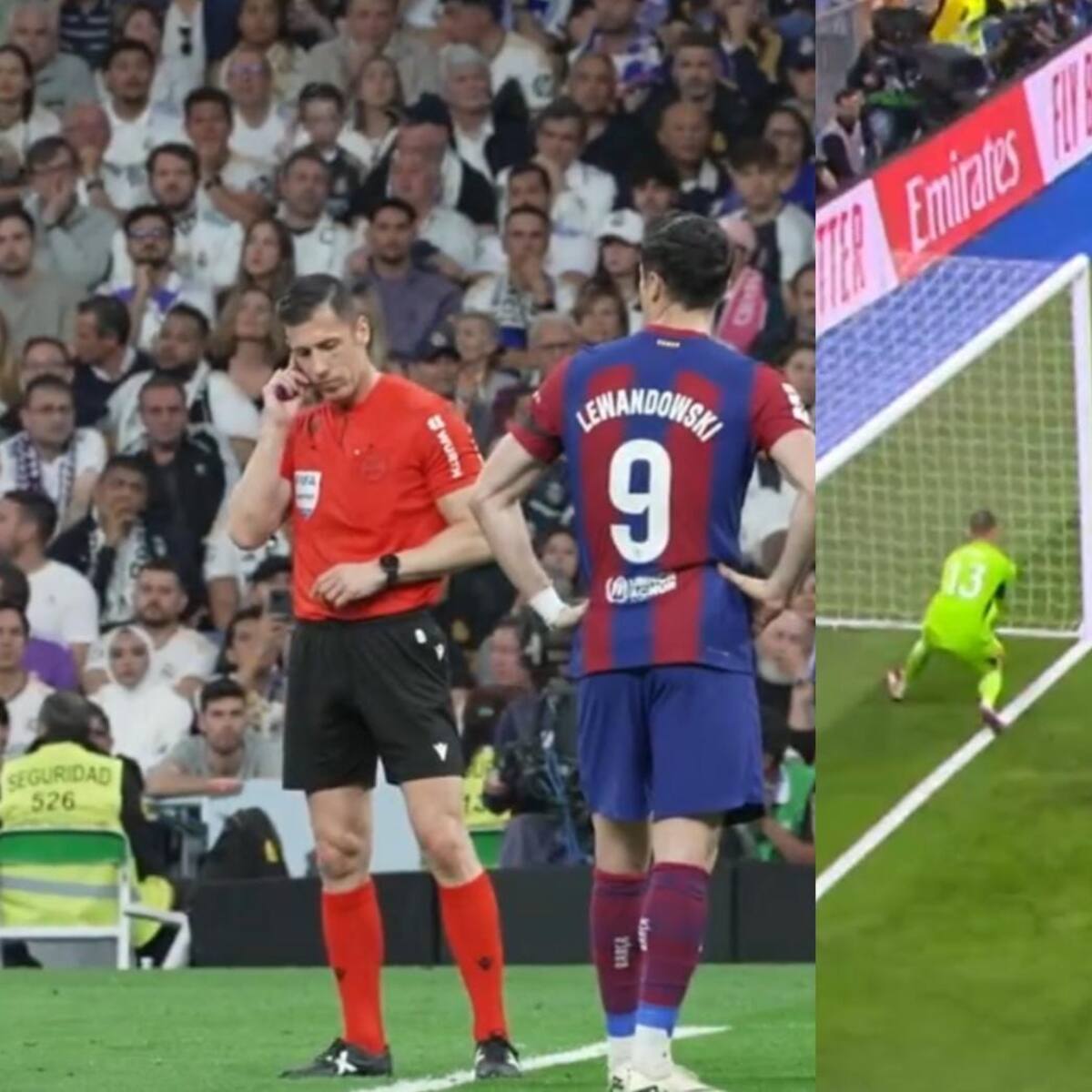 Revelaron los audios del VAR: la insólita razón por la que no se cobró el “gol fantasma” del Barcelona ante Real Madrid