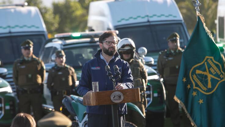 Presidente Boric y lucha contra el crimen organizado: “Los delincuentes esperan que nos debilitemos (...) pero eso no va a ser así”