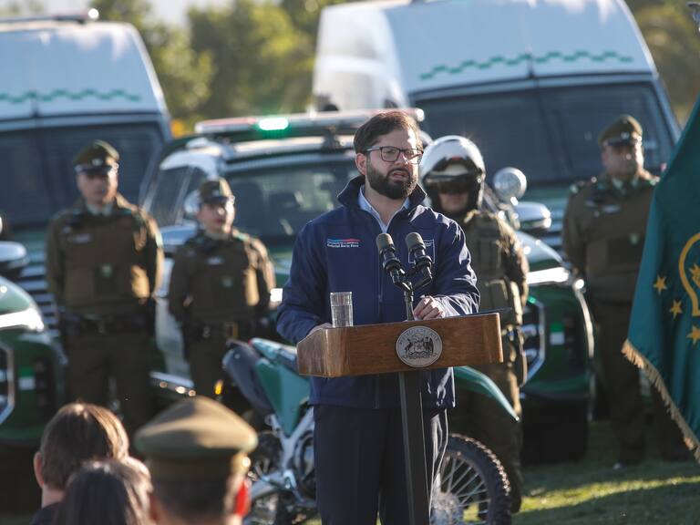 Presidente Boric y lucha contra el crimen organizado: “Los delincuentes esperan que nos debilitemos (...) pero eso no va a ser así”