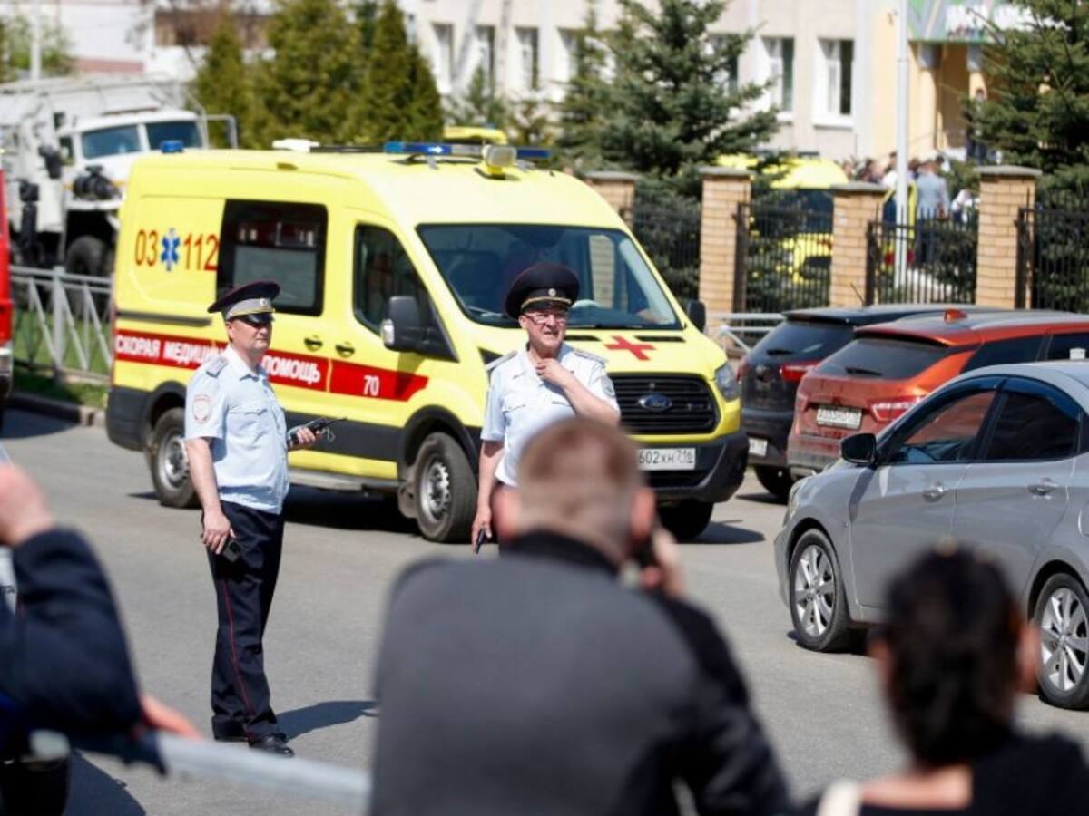 Tiroteo en colegio deja 13 fallecidos y 21 heridos en Rusia