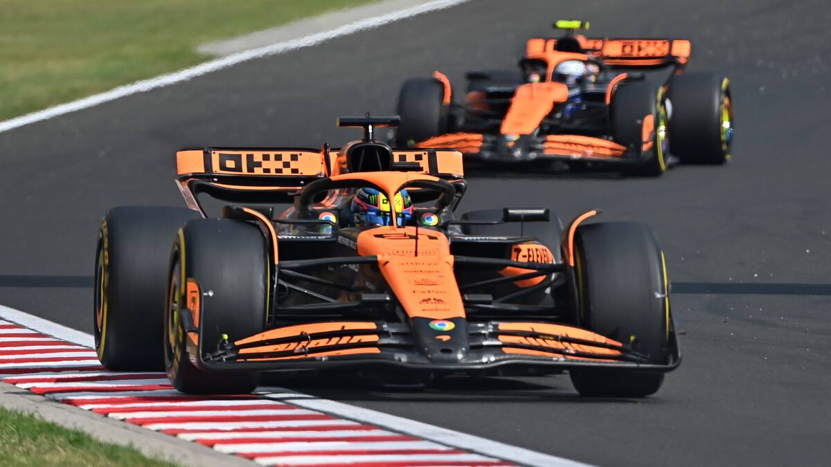 Tienen hoy el auto más rápido: McLaren dominó las primeras prácticas libres del Gran Premio de Bélgica