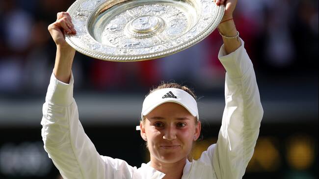 Elena Rybakina, nacida en Moscú, se consagra campeona de Wimbledon