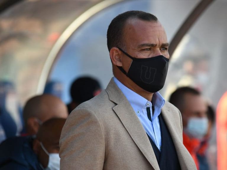 09 DE MAYO2021/ANTOFAGASTA Director Técnico de Universidad de Chile Rafael Dudamel ,durante el partido valido por la fecha 7 del Campeonato Nacional AFP PlanVital 2021 ,entre Deportes Antofagasta vs Universidad de Chile , disputado en el Estadio Calvo & Bascuñan
FOTO CAMILO ALFARO/AGENCIAUNO