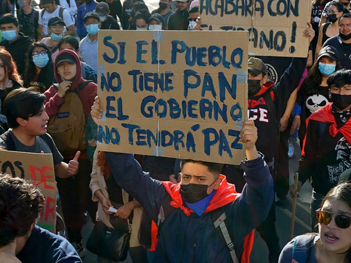Policía detuvo a líder indígena en el inicio de un paro nacional en Ecuador