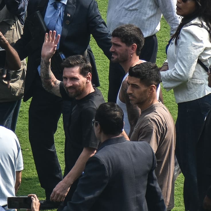 Escándalo en India: visita de Messi a Calcuta termina en caos y desmanes de hinchas