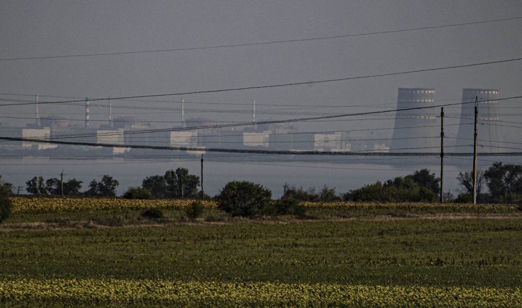 Imagen de la planta nuclear de Zaporiyia, ubicada en Ucrania