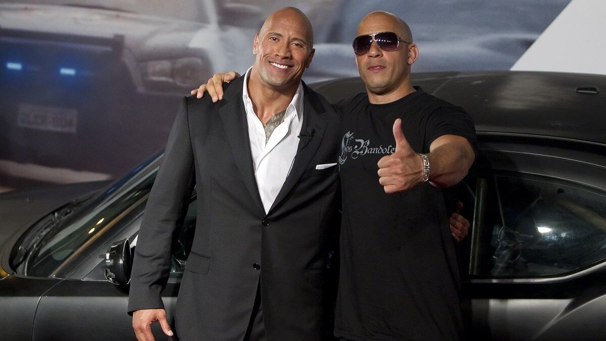Vin Diesel y Dwayne "la Roca" Johnson