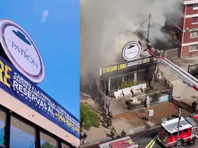 Incendio en Ñuñoa afecta a reconocido restaurante de tenedor libre