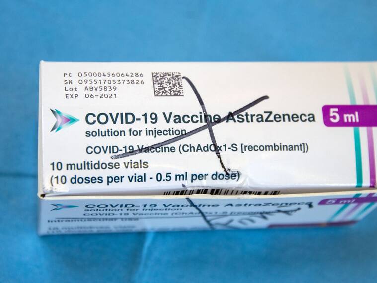 Una dosis rechazada de la vacuna contra el Covid-19 de la británica AstraZeneca